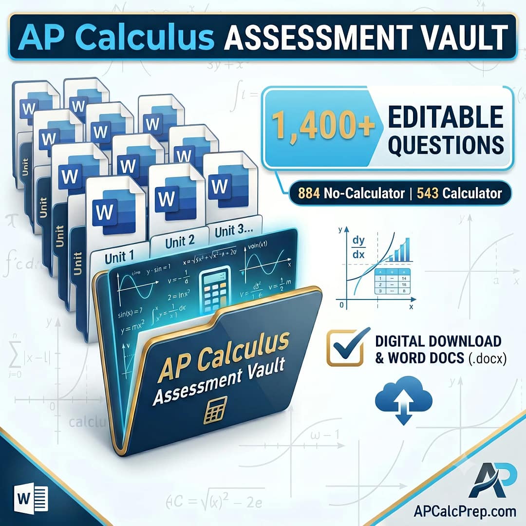ap calculus teacher question bank